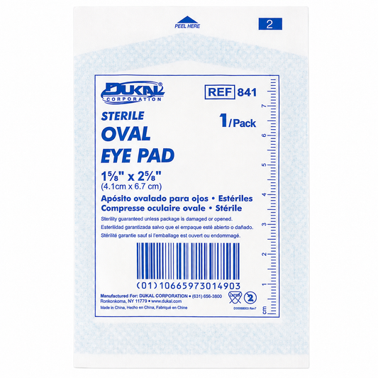 Eye Pads Oval (Sterile) 2 ea