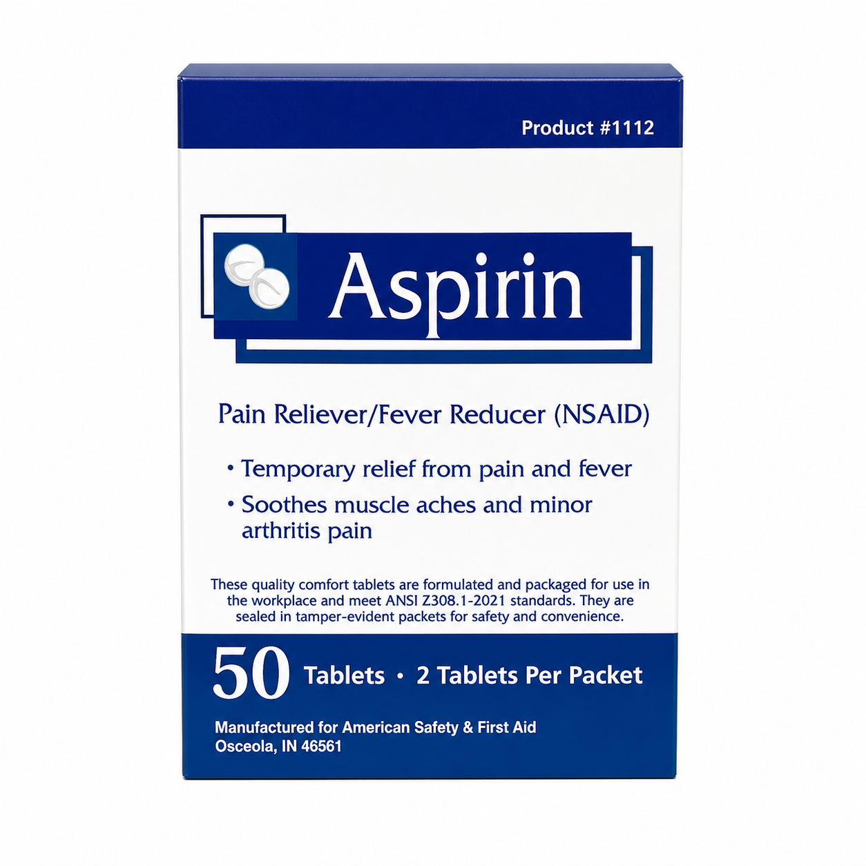 Non-Aspirin Pain Relief 50 ea